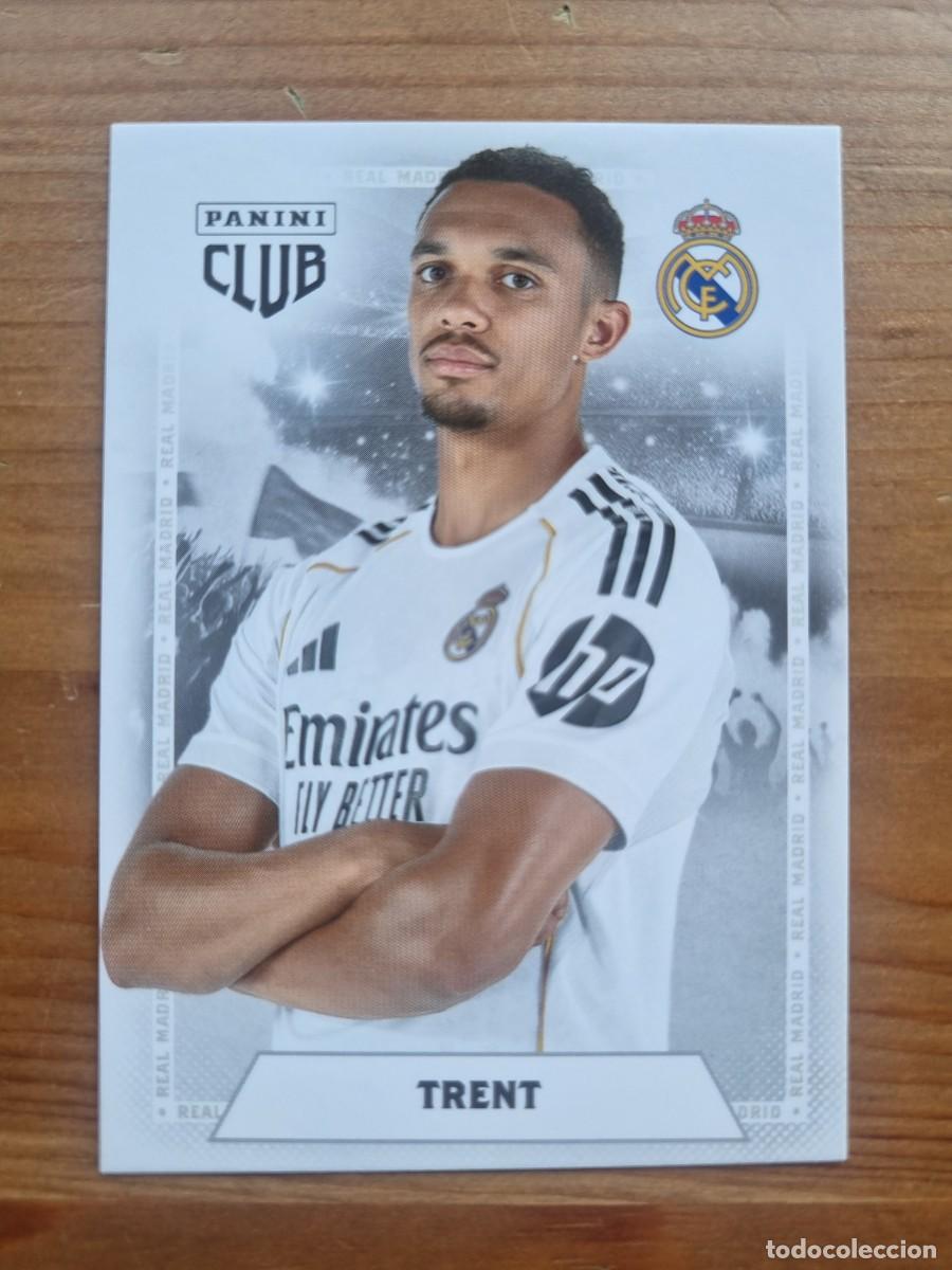 Cromos de f&uacute;tbol: 9 TRENT Alexander-Arnold. Panini Club Real Madrid 2025 2026 25 26. NUEVO