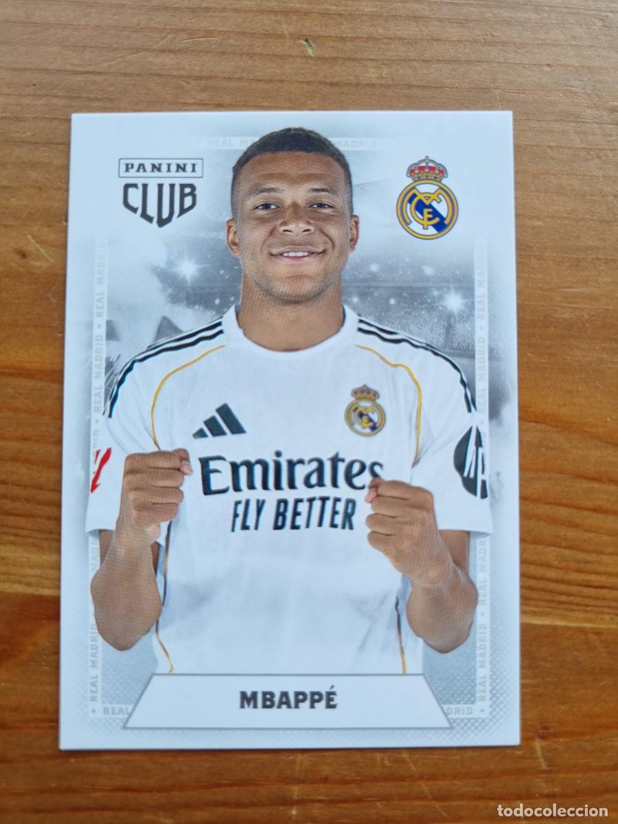 Cromos de f&uacute;tbol: 26 Kylian MBAPP&Eacute;. Panini Club Real Madrid 2025 2026 25 26. NUEVO