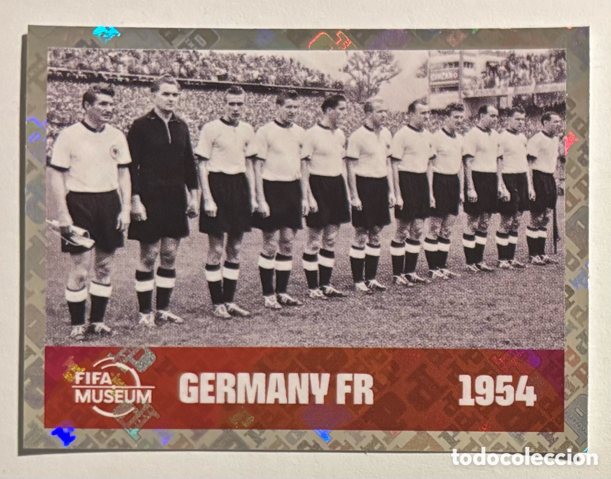 Cromos de f&uacute;tbol: GERMANY FR 1954. CROMO STICKER PANINI FIFA WORLD CUP 2026. #FCW11. MUNDIAL 2026.