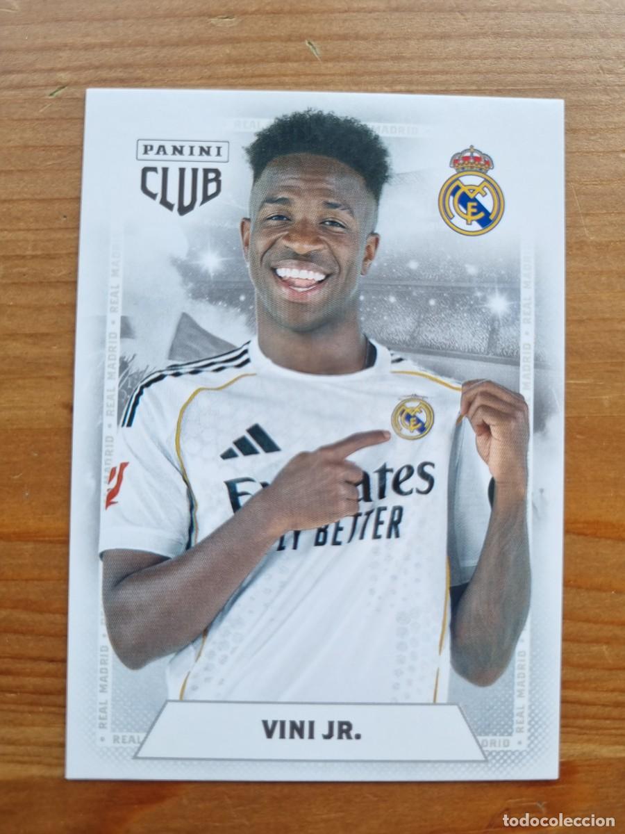 Cromos de f&uacute;tbol: 28 VINI JR (Vinicius). Panini Club Real Madrid 2025 2026 25 26. NUEVO