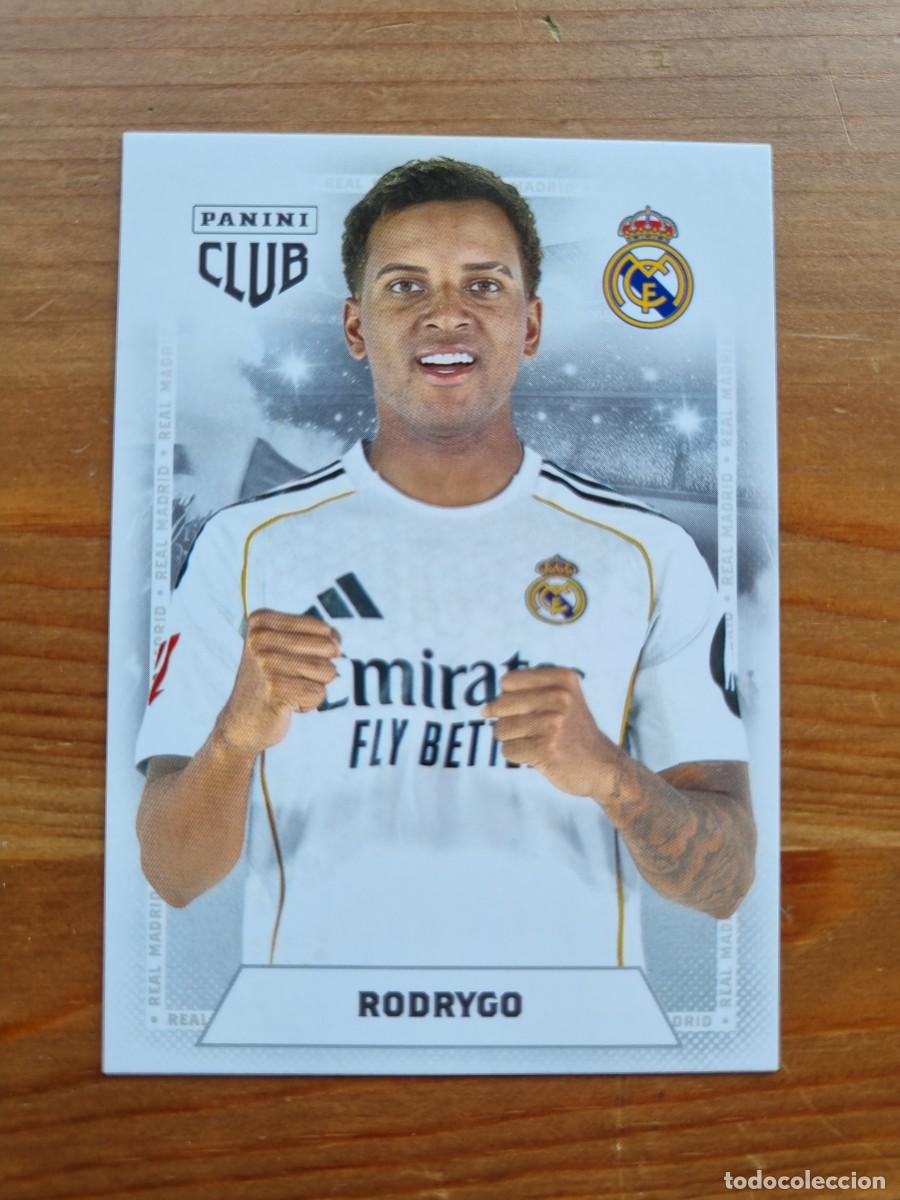 Cromos de f&uacute;tbol: 29 RODRYGO Goes. Panini Club Real Madrid 2025 2026 25 26. NUEVO