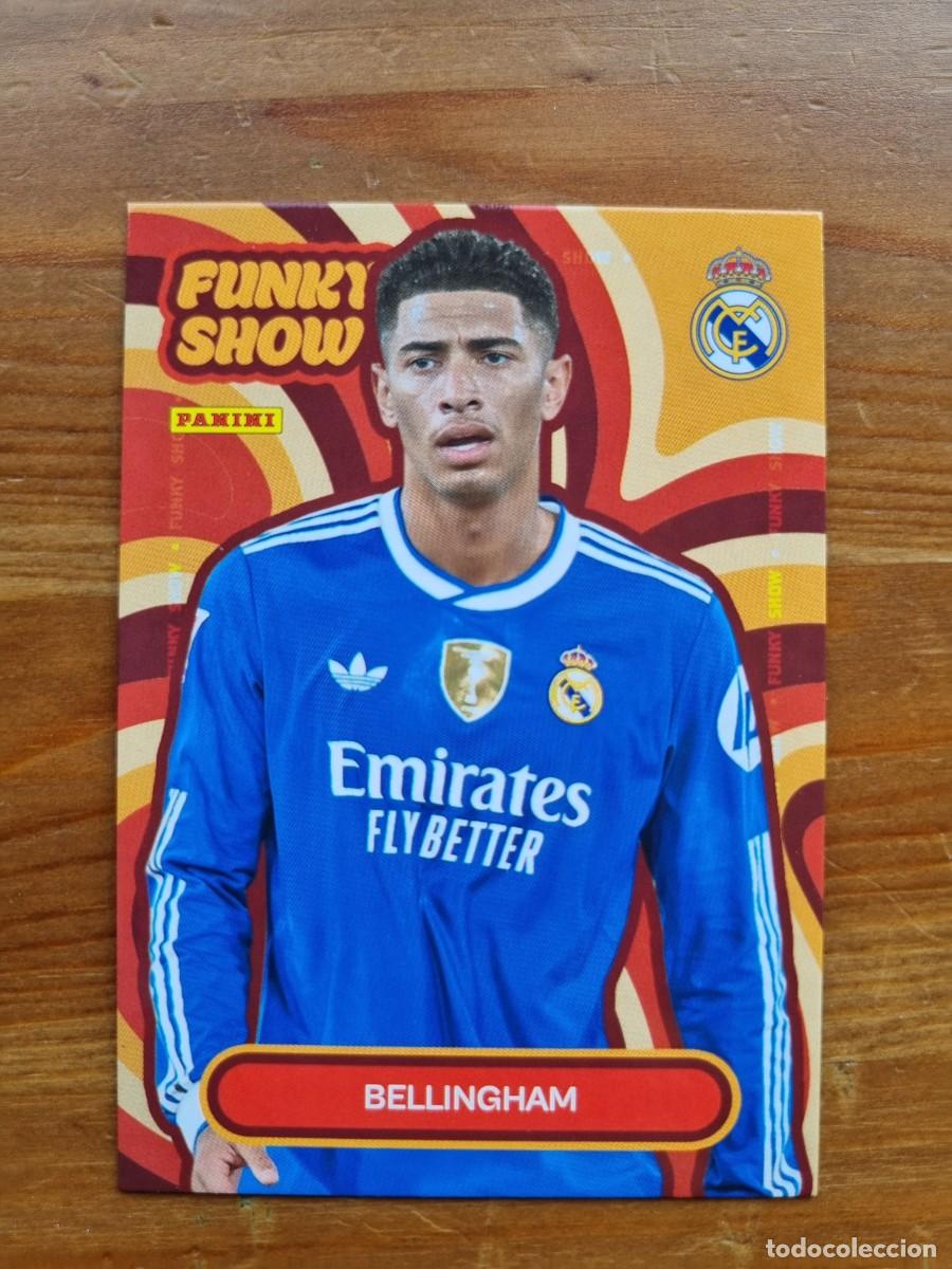 Cromos de f&uacute;tbol: 51 Jude BELLINGHAM (Funky Show). Panini Club Real Madrid 2025 2026 25 26. NUEVO