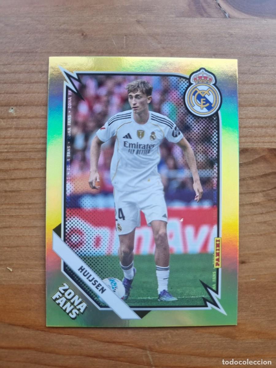 Cromos de f&uacute;tbol: KO 34 Dean HUIJSEN (Zona Fans) KROMIX. Panini Club Real Madrid 2025 2026 25 26. NUEVO
