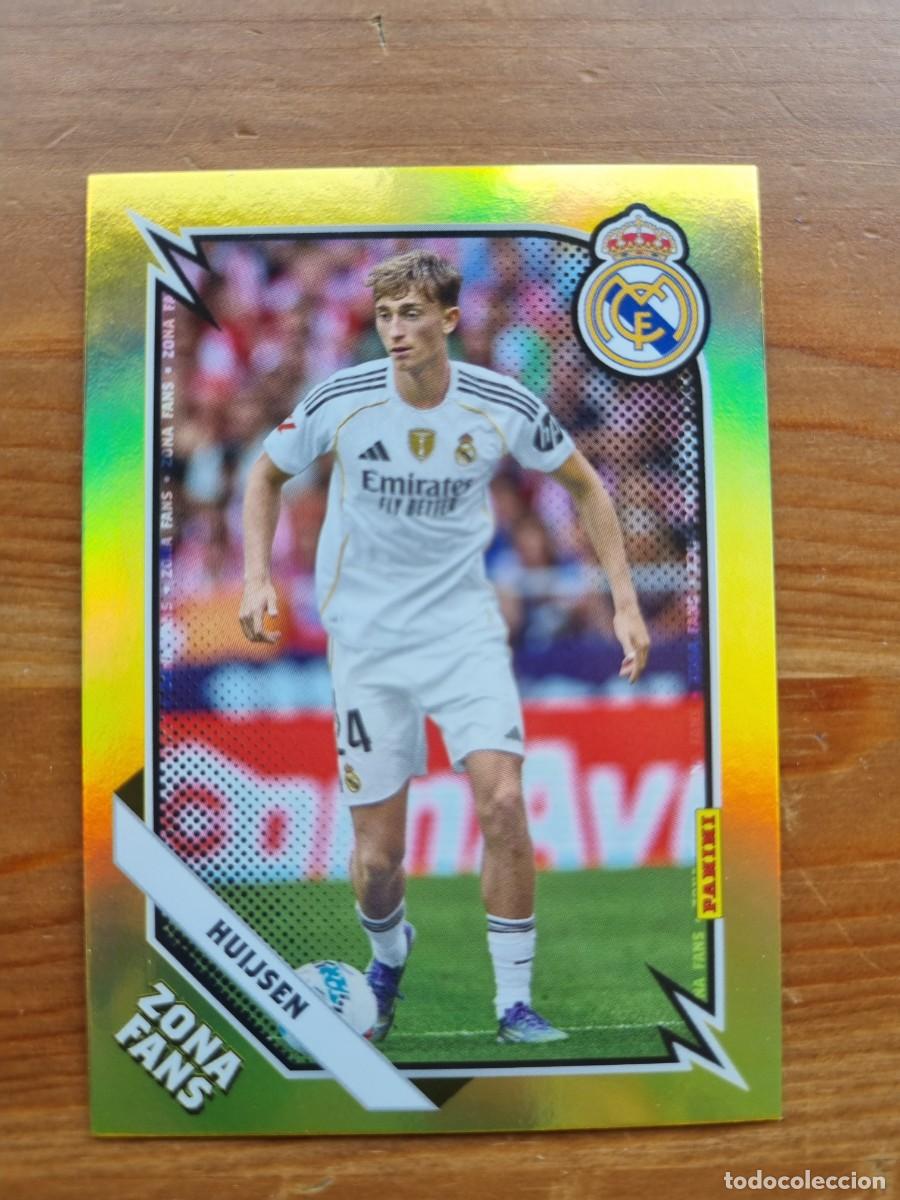 Cromos de f&uacute;tbol: KO 34 Dean HUIJSEN (Zona Fans) KROMIX. Panini Club Real Madrid 2025 2026 25 26. NUEVO