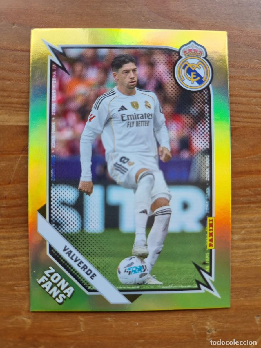 Cromos de f&uacute;tbol: KO 37 Federico VALVERDE (Zona Fans) KROMIX. Panini Club Real Madrid 2025 2026 25 26. NUEVO