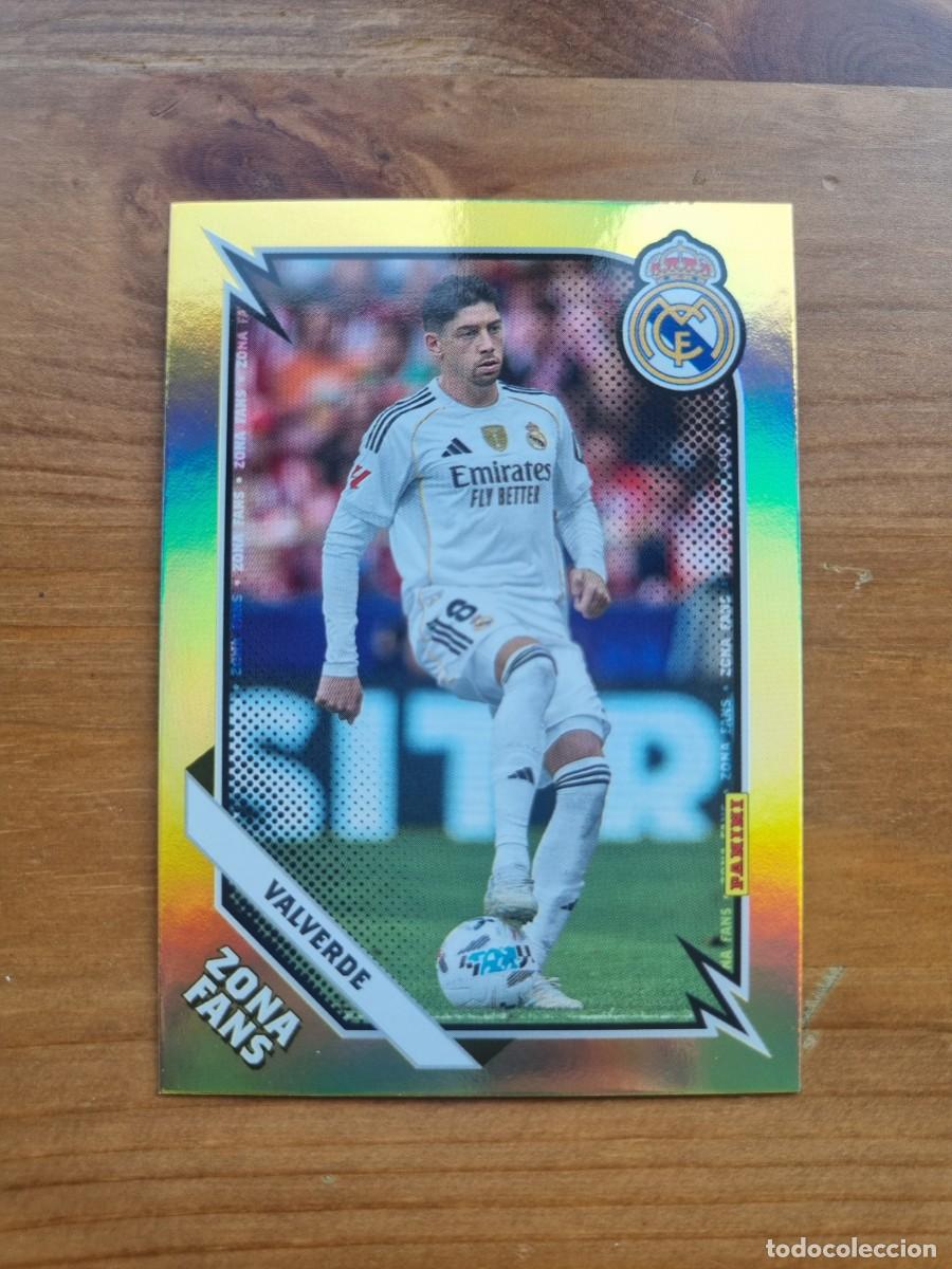 Cromos de f&uacute;tbol: KO 37 Federico VALVERDE (Zona Fans) KROMIX. Panini Club Real Madrid 2025 2026 25 26. NUEVO