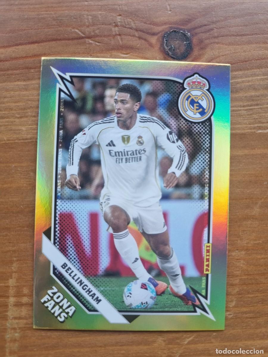 Cromos de f&uacute;tbol: KO 38 Jude BELLINGHAM (Zona Fans) KROMIX. Panini Club Real Madrid 2025 2026 25 26. NUEVO