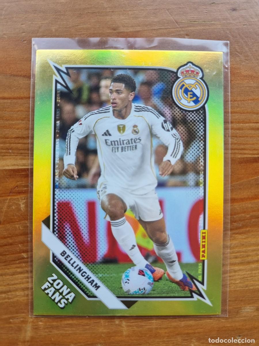 Cromos de f&uacute;tbol: KO 38 Jude BELLINGHAM (Zona Fans) KROMIX. Panini Club Real Madrid 2025 2026 25 26. NUEVO