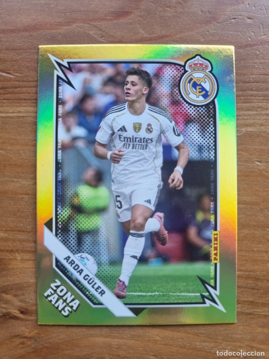 Cromos de f&uacute;tbol: KO 39 Arda G&Uuml;LER (Zona Fans) KROMIX. Panini Club Real Madrid 2025 2026 25 26. NUEVO