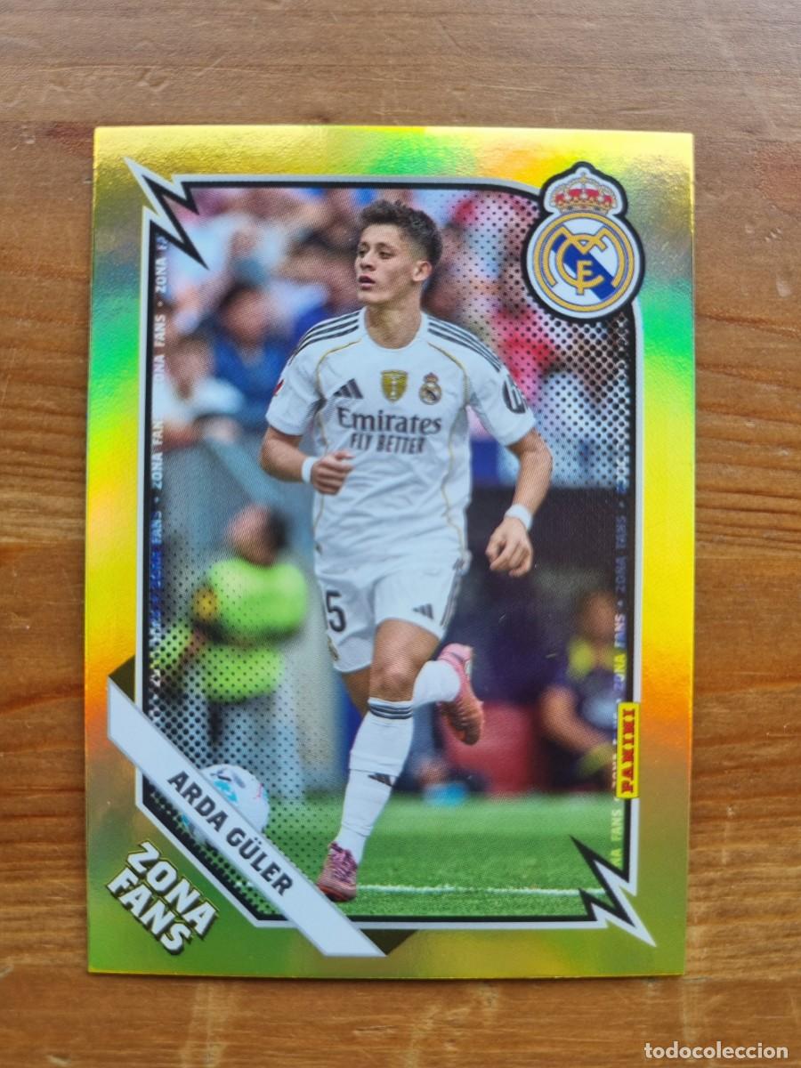 Cromos de f&uacute;tbol: KO 39 Arda G&Uuml;LER (Zona Fans) KROMIX. Panini Club Real Madrid 2025 2026 25 26. NUEVO