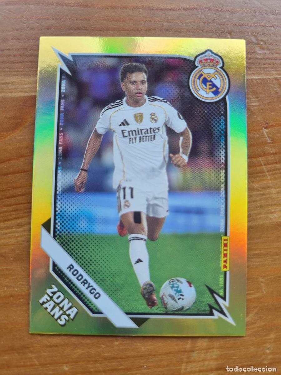 Cromos de f&uacute;tbol: KO 43 RODRYGO (Zona Fans) KROMIX. Panini Club Real Madrid 2025 2026 25 26. NUEVO