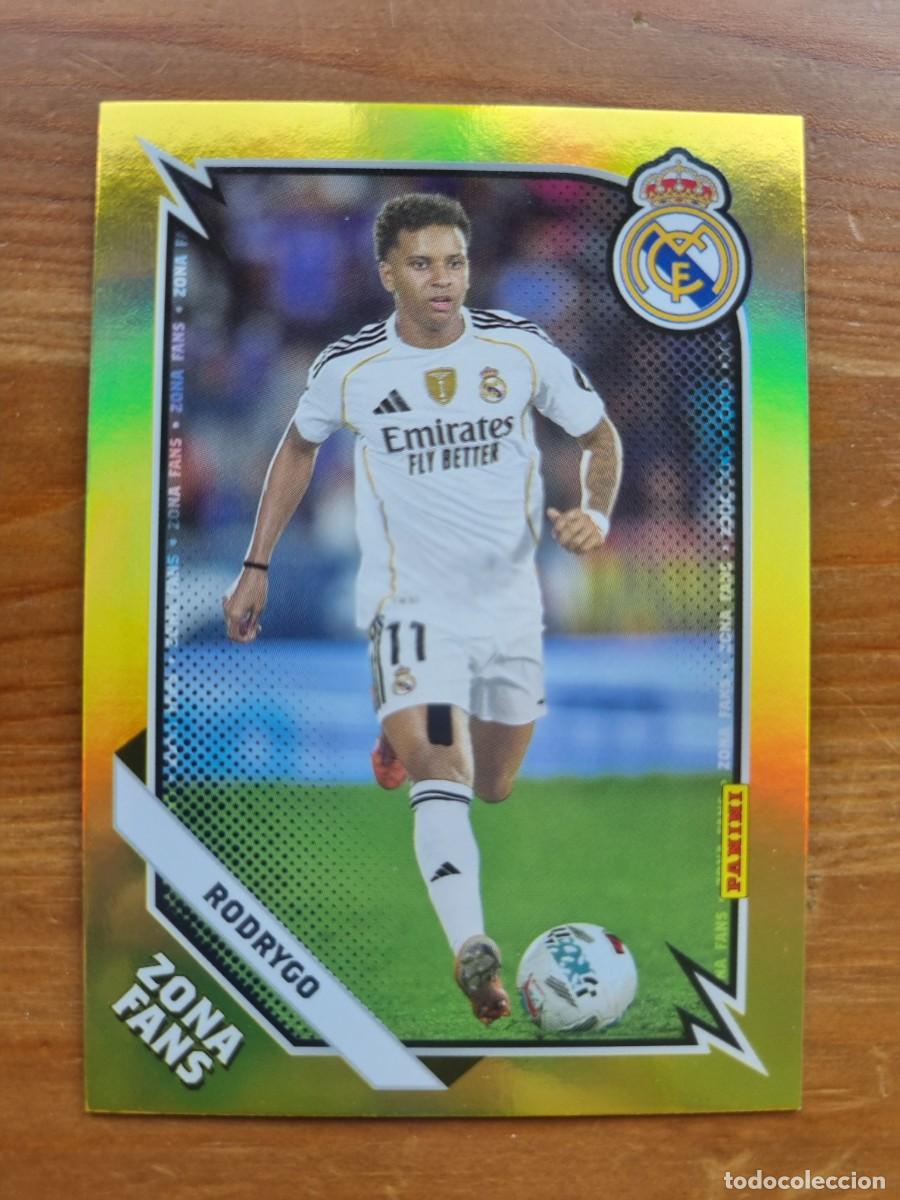Cromos de f&uacute;tbol: KO 43 RODRYGO (Zona Fans) KROMIX. Panini Club Real Madrid 2025 2026 25 26. NUEVO