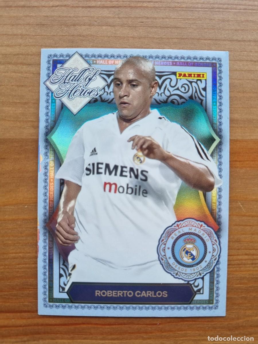 Cromos de f&uacute;tbol: HH3 ROBERTO CARLOS (Hall of Heroes). Panini Club Real Madrid 2025 2026 25 26. NUEVO