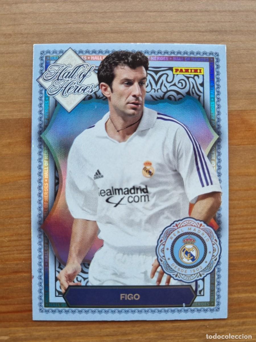 Cromos de f&uacute;tbol: HH4 FIGO (Hall of Heroes). Panini Club Real Madrid 2025 2026 25 26. NUEVO
