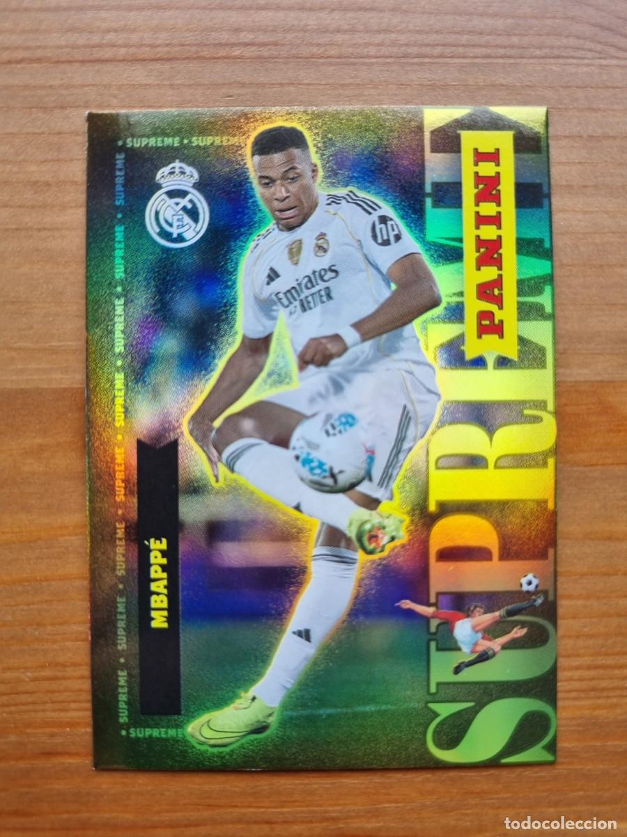 Cromos de f&uacute;tbol: S3 MBAPP&Eacute; (Supreme). Panini Club Real Madrid 2025 2026 25 26. NUEVO