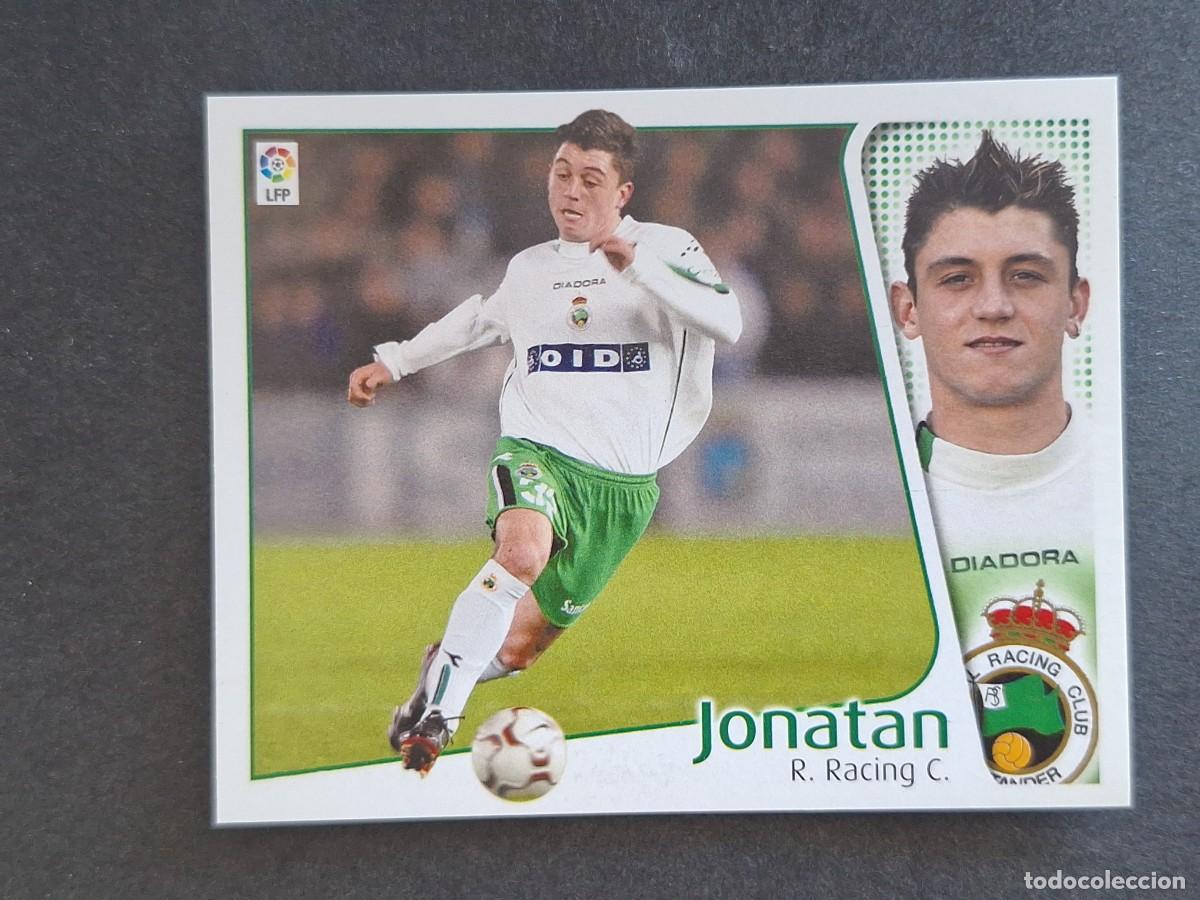 Cromos de f&uacute;tbol: L4 JONATAN RACING DE SANTANDER LIGA ESTE 2004 2005 04 05 NUNCA PEGADO SIN PEGAR