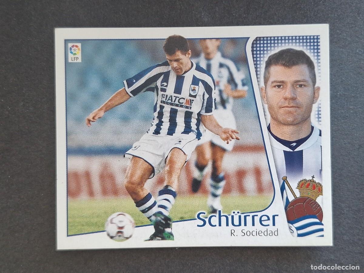 Cromos de f&uacute;tbol: L4 SCH&Uuml;RRER REAL SOCIEDAD LIGA ESTE 2004 2005 04 05 NUNCA PEGADO SIN PEGAR