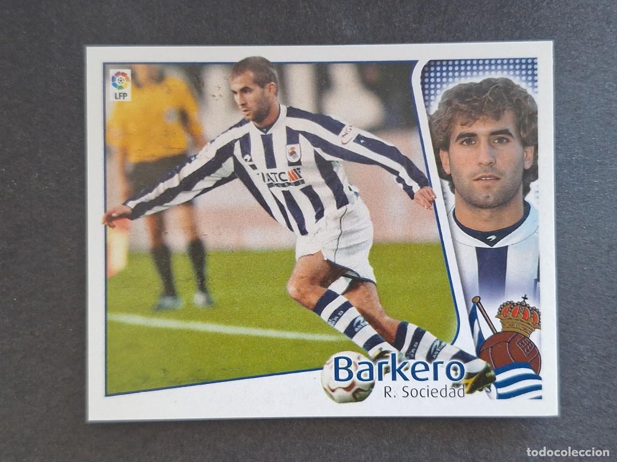 Cromos de f&uacute;tbol: L4 BARKERO REAL SOCIEDAD LIGA ESTE 2004 2005 04 05 NUNCA PEGADO SIN PEGAR