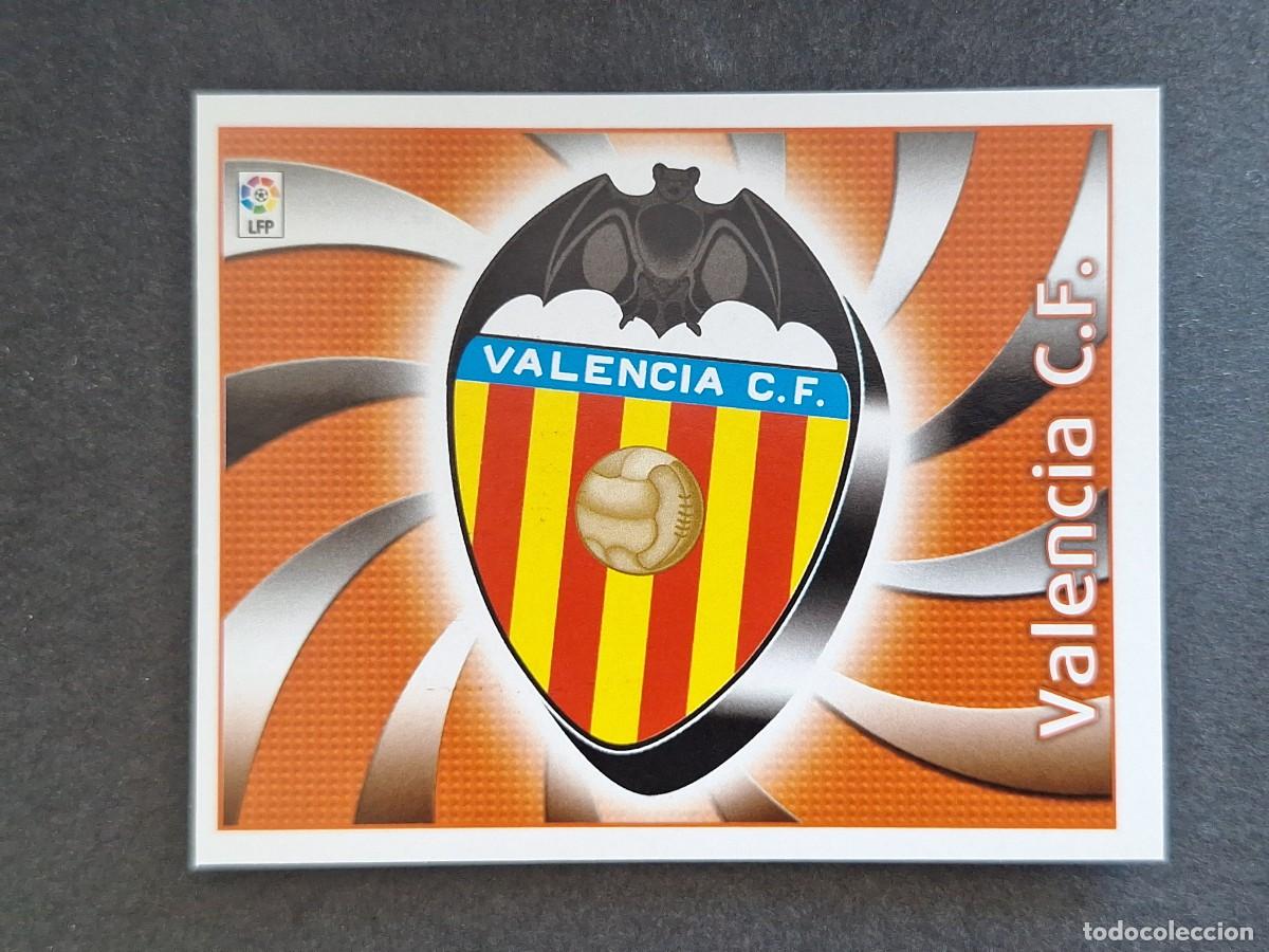 Fu&szlig;ball-Sticker: L4 ESCUDO VALENCIA C. F. LIGA ESTE 2004 2005 04 05 NUNCA PEGADO SIN PEGAR
