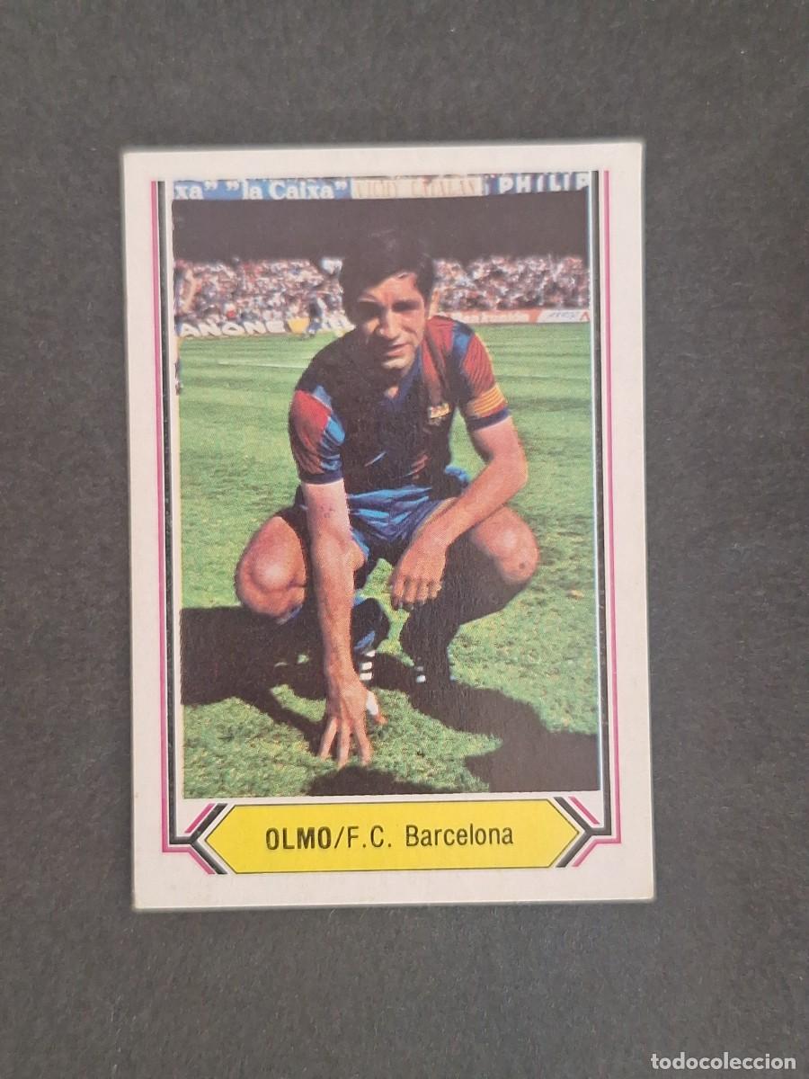 Cromos de f&uacute;tbol: LBRM1 OLMO F. C. BARCELONA LIGA ESTE 1980 1981 80 81 NUNCA PEGADO SIN PEGAR