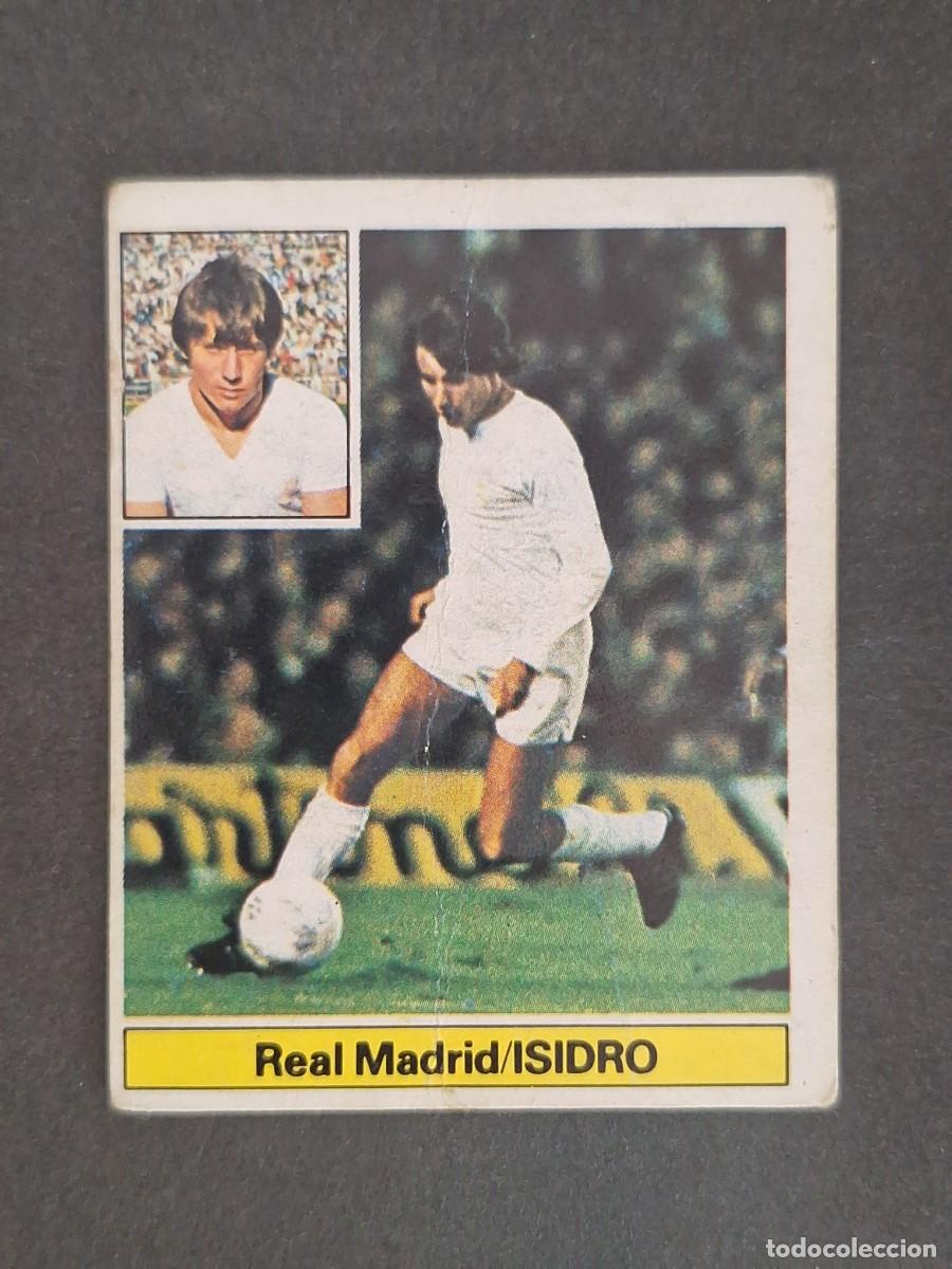 Cromos de f&uacute;tbol: LBRM1 ISIDRO REAL MADRID LIGA ESTE 1981 1982 81 82 NUNCA PEGADO SIN PEGAR