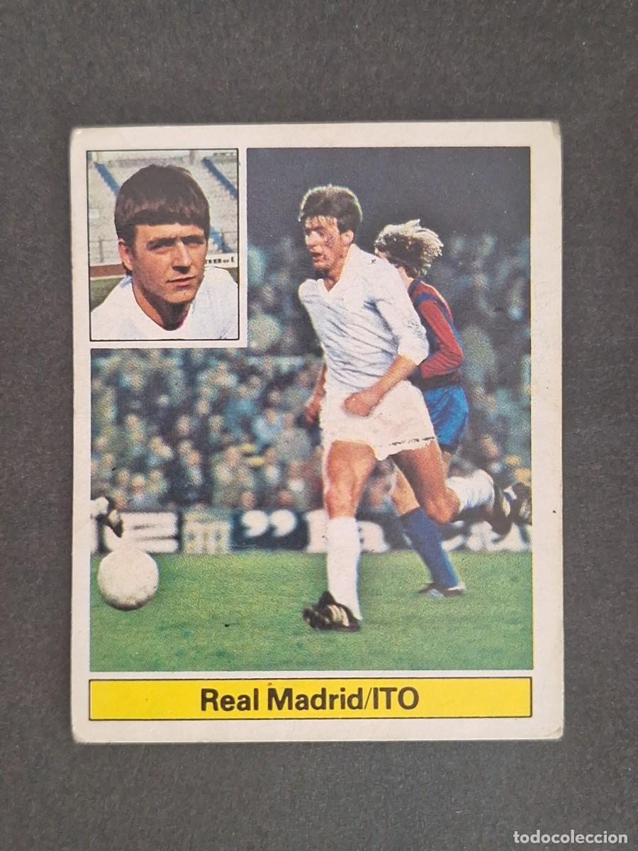 Cromos de f&uacute;tbol: LBRM1 ITO REAL MADRID LIGA ESTE 1981 1982 81 82 NUNCA PEGADO SIN PEGAR