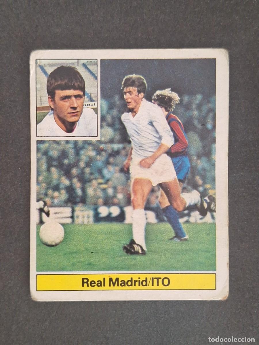 Cromos de f&uacute;tbol: LBRM1 ITO REAL MADRID LIGA ESTE 1981 1982 81 82 NUNCA PEGADO SIN PEGAR