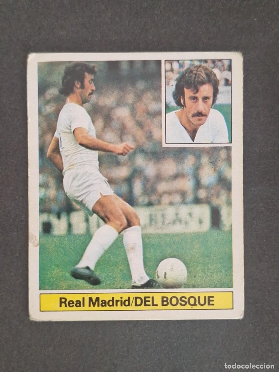 Cromos de f&uacute;tbol: LBRM1 DEL BOSQUE REAL MADRID LIGA ESTE 1981 1982 81 82 NUNCA PEGADO SIN PEGAR
