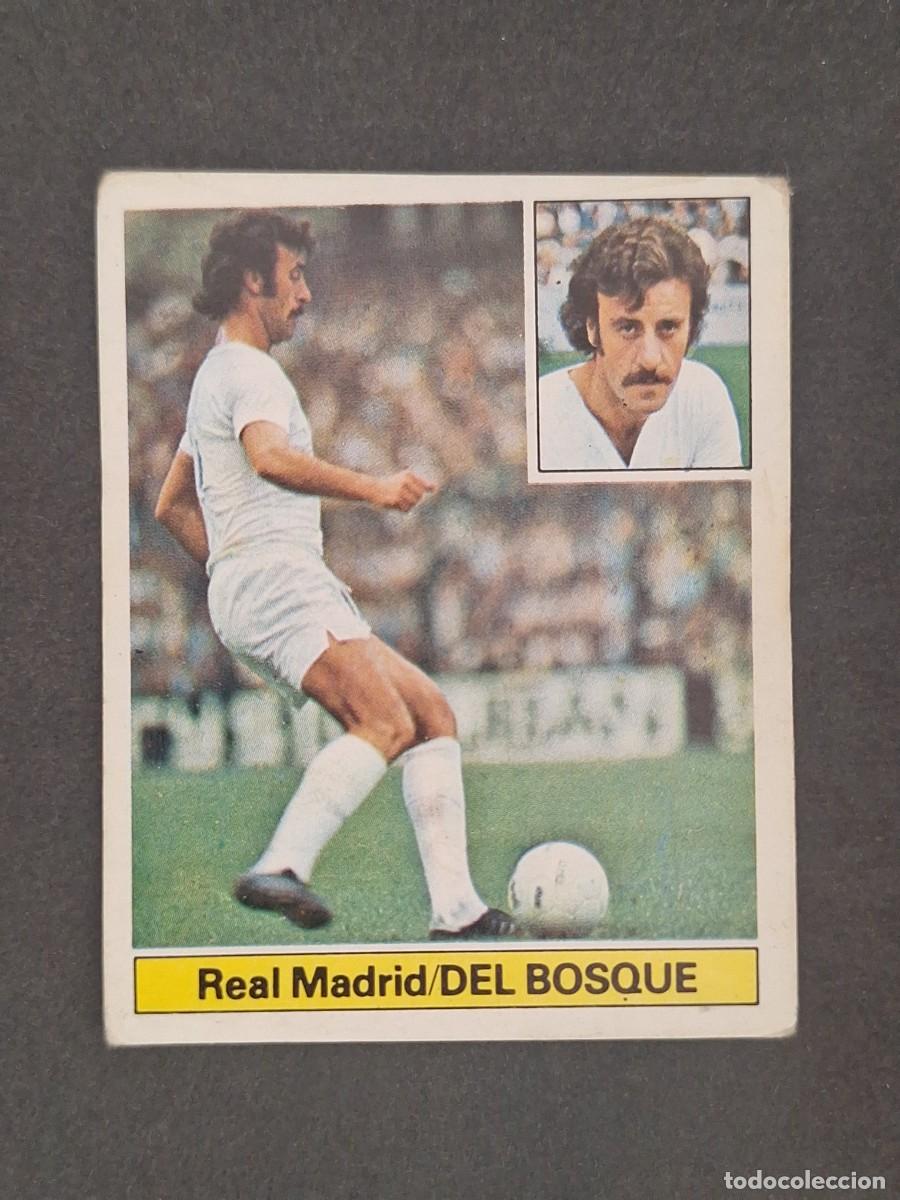 Cromos de f&uacute;tbol: LBRM1 DEL BOSQUE REAL MADRID LIGA ESTE 1981 1982 81 82 NUNCA PEGADO SIN PEGAR