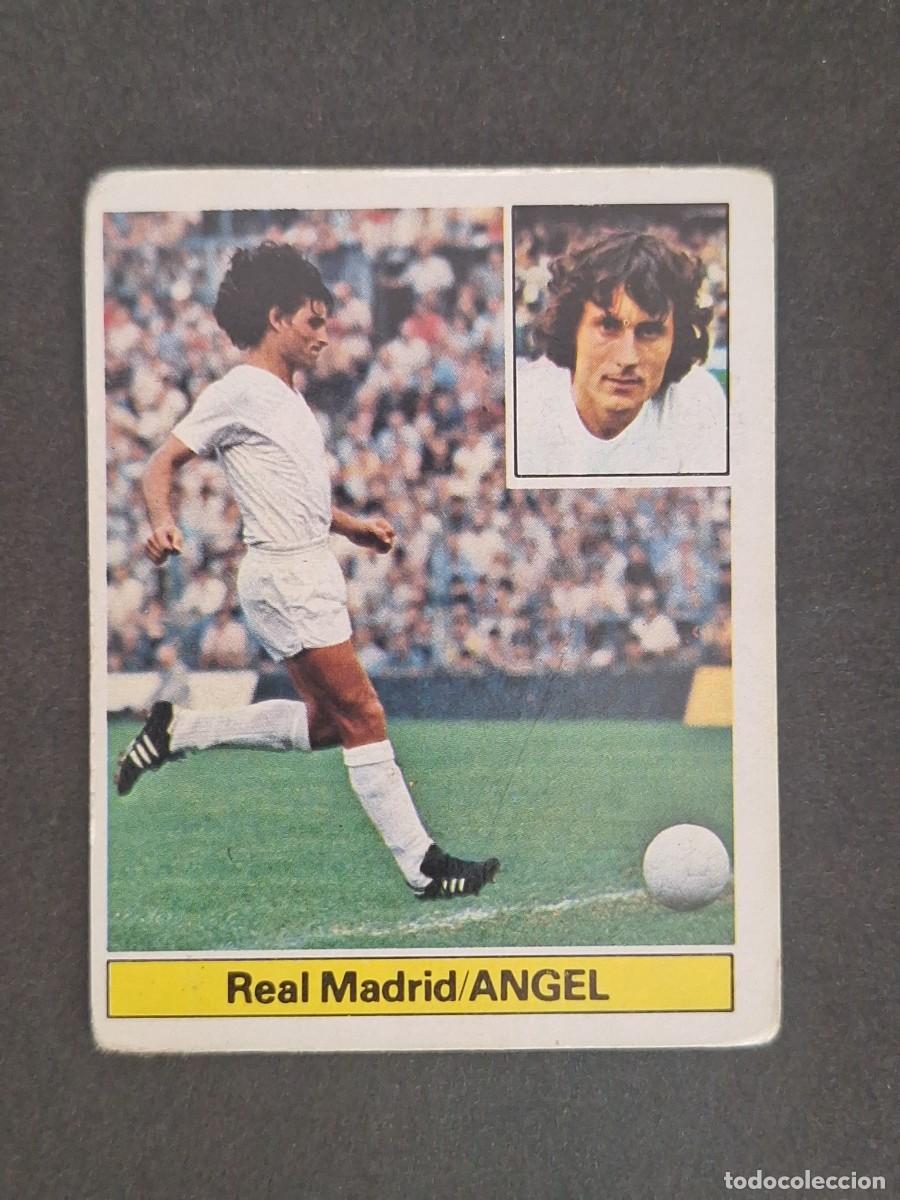 Cromos de f&uacute;tbol: LBRM1 ANGEL REAL MADRID LIGA ESTE 1981 1982 81 82 NUNCA PEGADO SIN PEGAR