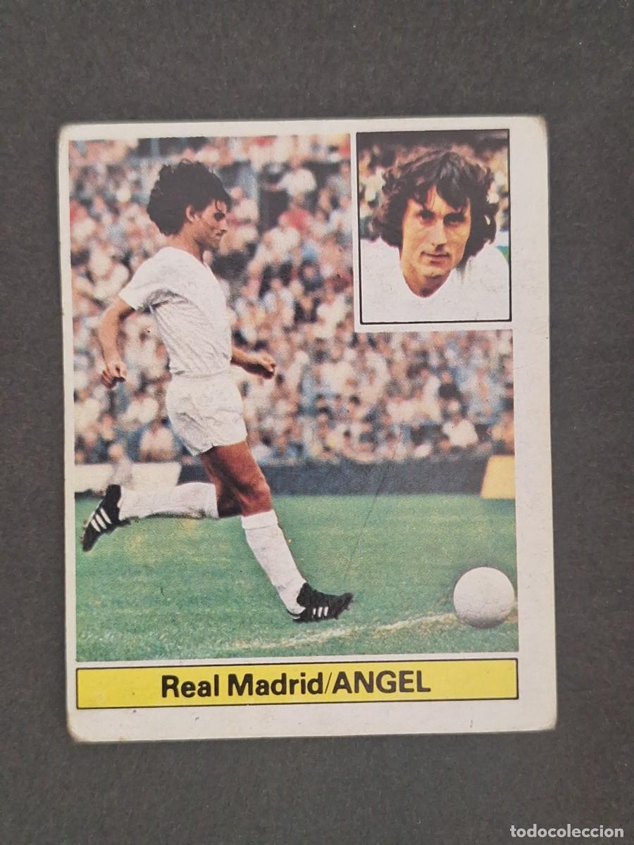 Cromos de f&uacute;tbol: LBRM1 ANGEL REAL MADRID LIGA ESTE 1981 1982 81 82 NUNCA PEGADO SIN PEGAR