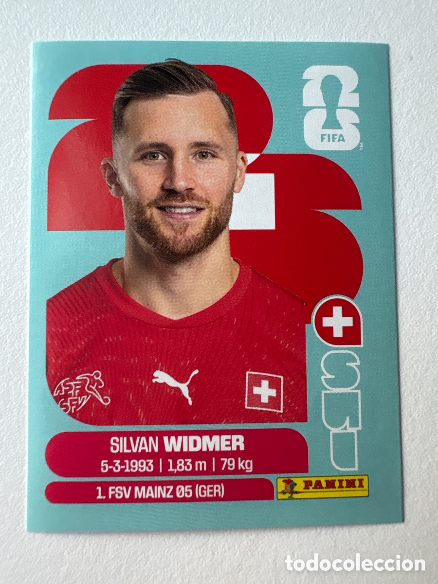 Cromos de f&uacute;tbol: Carta Silvan Widmer Suiza 6 Panini Mundial 2026