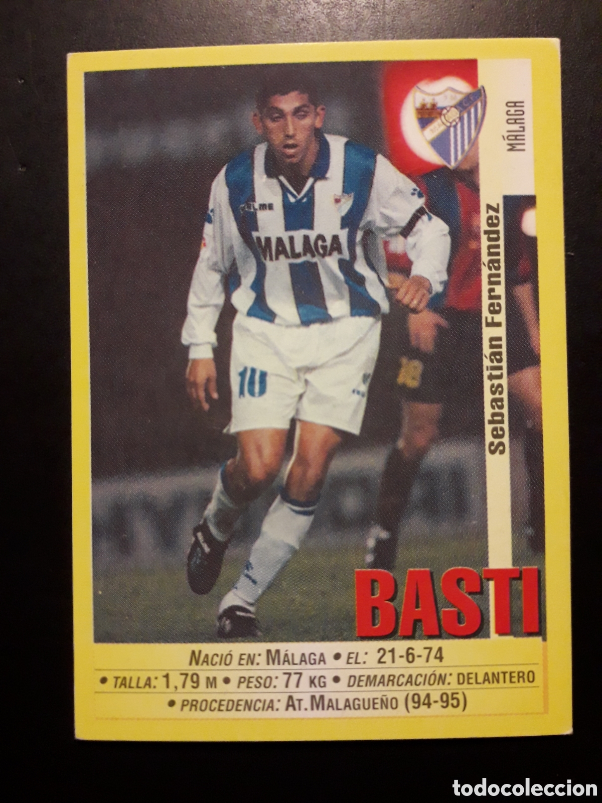 Cromos de f&uacute;tbol: BASTI, M&Aacute;LAGA PANINI LIGA 1999-2000 99 00 N&deg; 322 SIN PEGAR. PEDIDO M&Iacute;NIMO 3&euro;