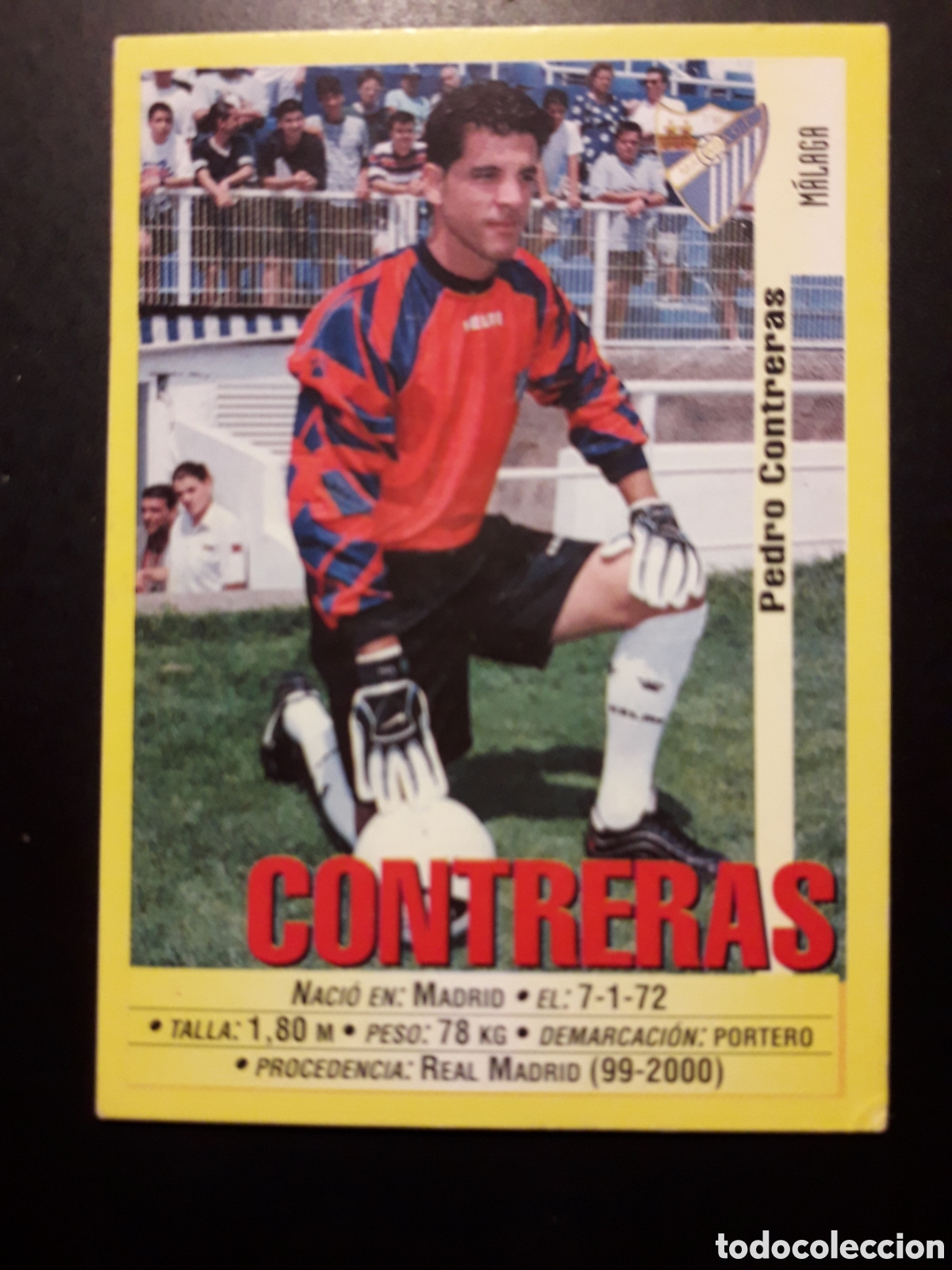 Cromos de f&uacute;tbol: CONTRERAS, M&Aacute;LAGA PANINI LIGA 1999-2000 99 00 N&deg; 323a SIN PEGAR. PEDIDO M&Iacute;NIMO 3&euro;