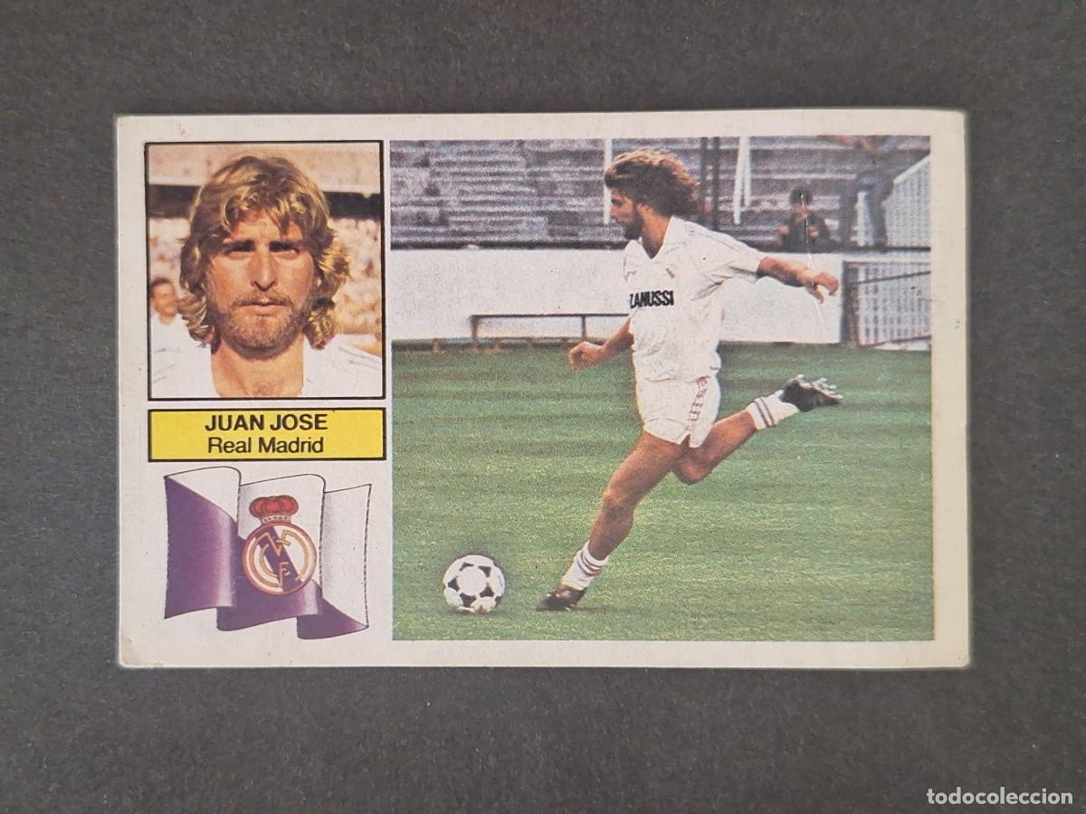 Cartes &agrave; collectionner de Football: LBRM1 JUAN JOSE REAL MADRID LIGA ESTE 1982 1983 82 83 NUNCA PEGADO SIN PEGAR