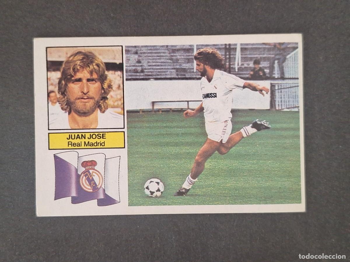 Cartes &agrave; collectionner de Football: LBRM1 JUAN JOSE REAL MADRID LIGA ESTE 1982 1983 82 83 NUNCA PEGADO SIN PEGAR