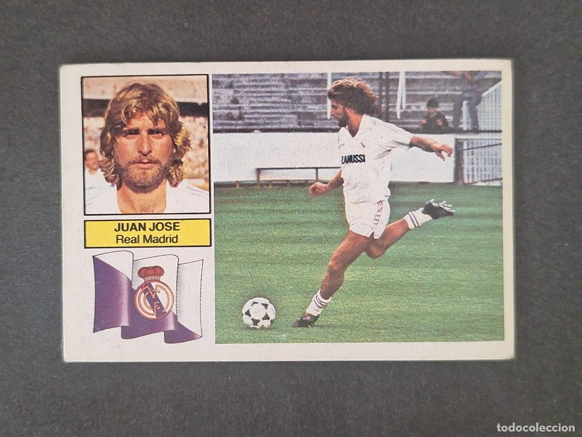 Cartes &agrave; collectionner de Football: LBRM1 JUAN JOSE REAL MADRID LIGA ESTE 1982 1983 82 83 NUNCA PEGADO SIN PEGAR