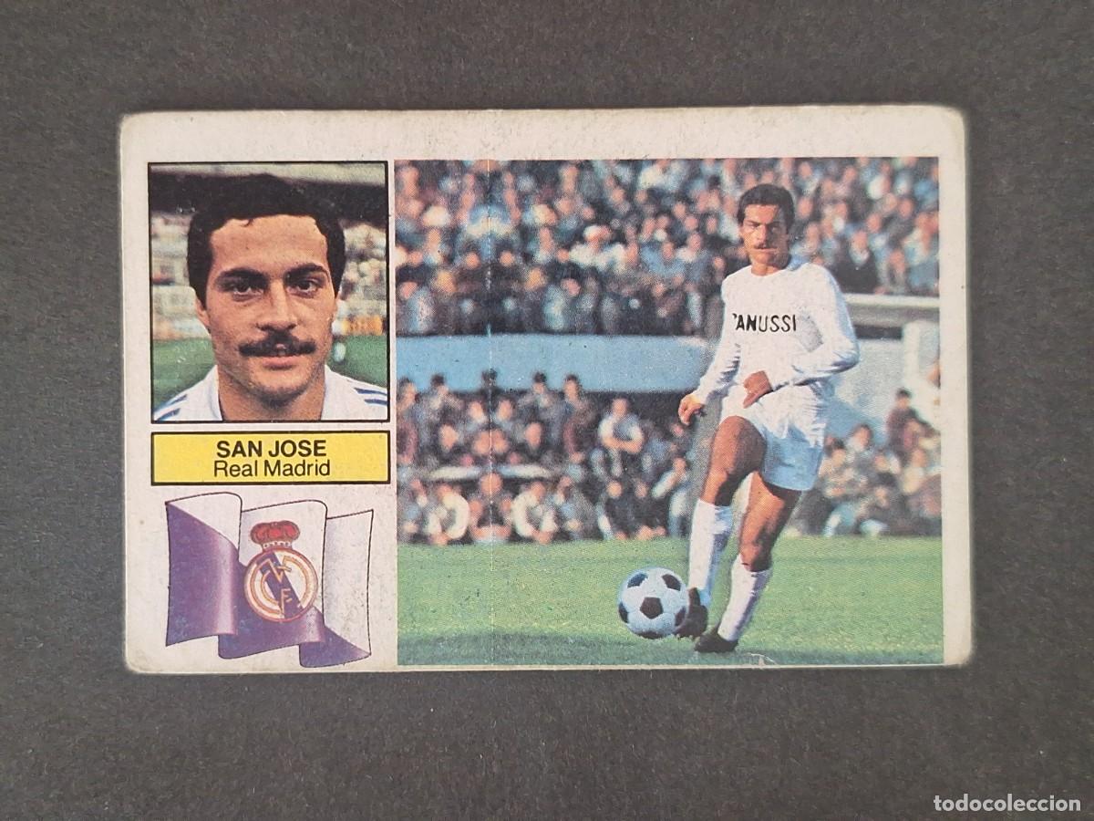 Cartes &agrave; collectionner de Football: LBRM1 SAN JOSE REAL MADRID LIGA ESTE 1982 1983 82 83 NUNCA PEGADO SIN PEGAR