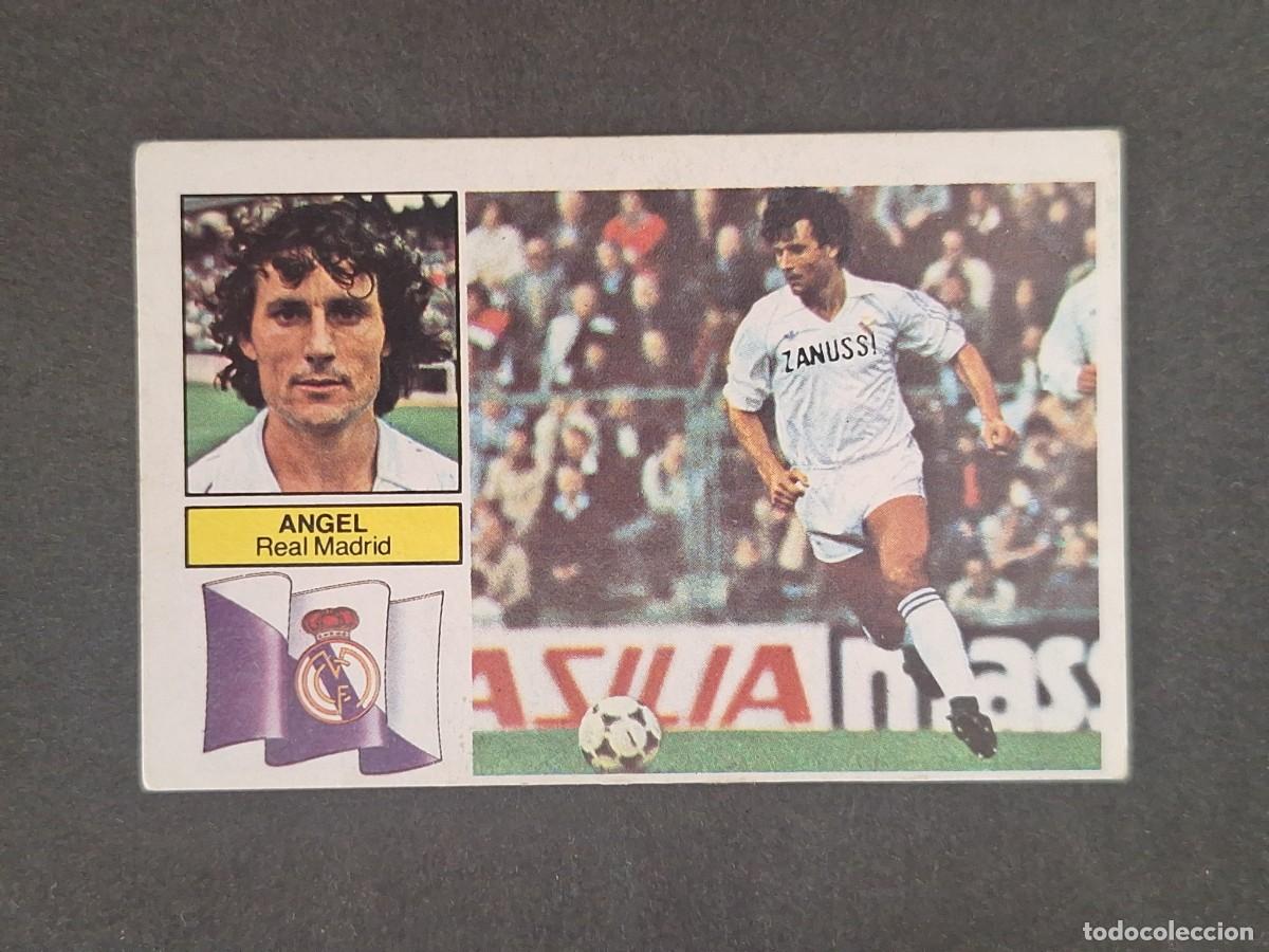 Cromos de f&uacute;tbol: LBRM1 ANGEL REAL MADRID LIGA ESTE 1982 1983 82 83 NUNCA PEGADO SIN PEGAR