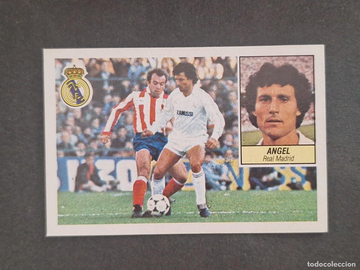Cromos de f&uacute;tbol: LBRM1 ANGEL REAL MADRID LIGA ESTE 1984 1985 84 85 NUNCA PEGADO SIN PEGAR