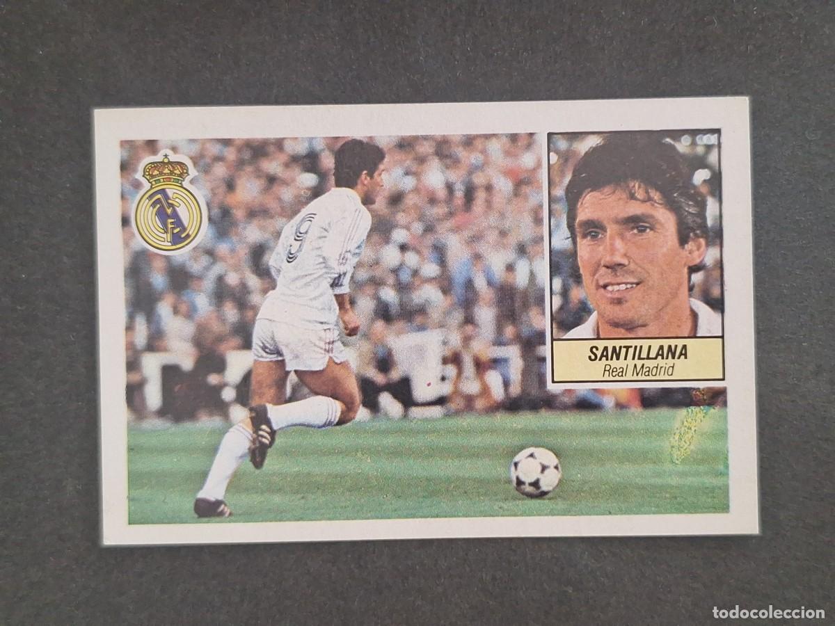 Cromos de f&uacute;tbol: LBRM1 SANTILLANA REAL MADRID LIGA ESTE 1984 1985 84 85 NUNCA PEGADO SIN PEGAR