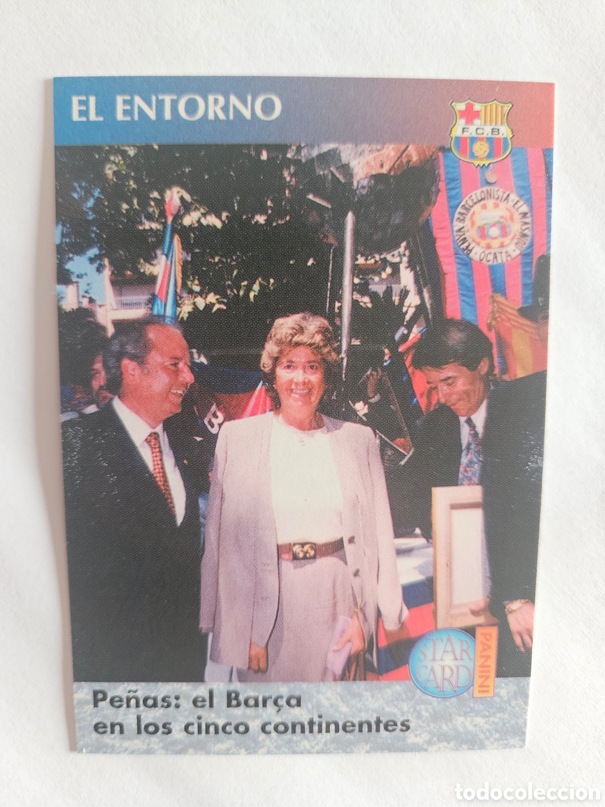 Cromos de f&uacute;tbol: CROMO STAR CARD FUTBOL 90 96 BAR&Ccedil;A PANINI 1990 1996 DEL DREAM TEAM A 5&ordf; DEL MINI 121 PE&Ntilde;AS BAR&Ccedil;A