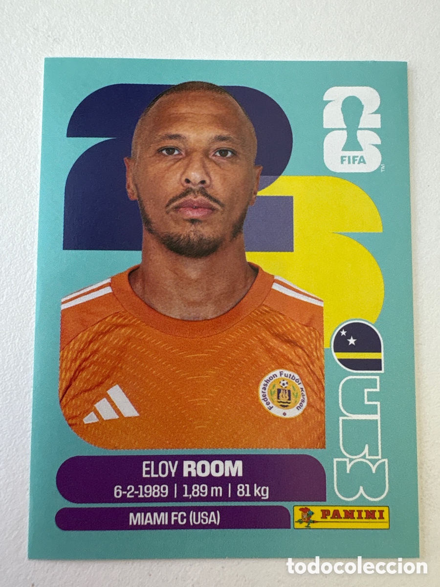 Cromos de f&uacute;tbol: Carta Eloy Room Cuw 12 Panini Mundial 2026