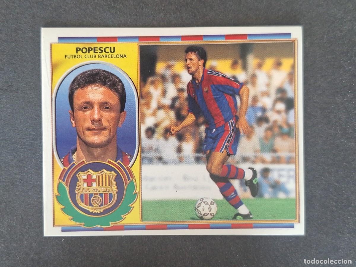 Cromos de f&uacute;tbol: POPESCU F. C. BARCELONA LIGA ESTE 1996 1997 96 97 NUNCA PEGADO SIN PEGAR