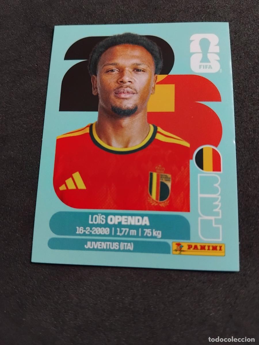 Cromos de f&uacute;tbol: LOIS OPENDA BEL 19 - B&Eacute;LGICA - PANINI FIFA WORLD CUP 2026 - MUNDIAL 2026 STICKER WORLD CUP 26