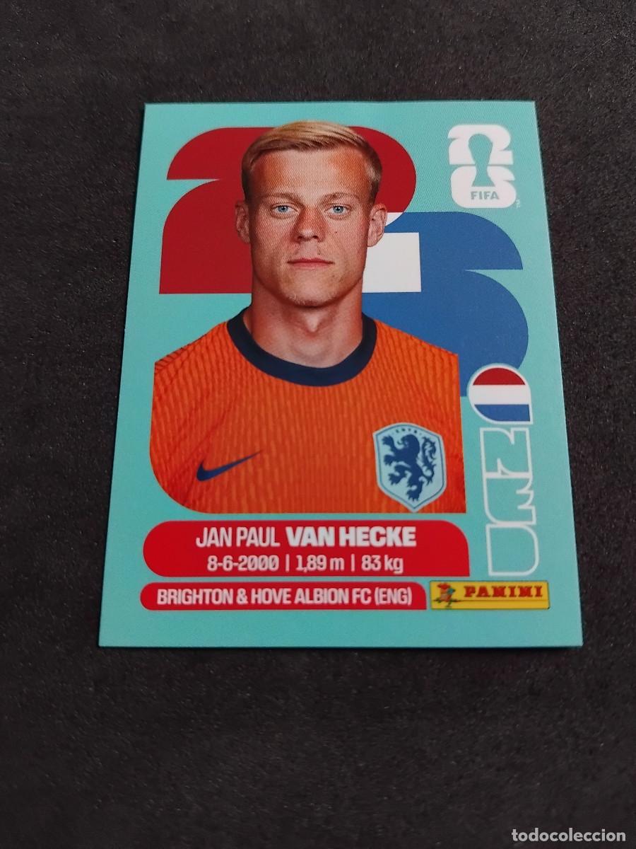 Cromos de f&uacute;tbol: JAN PAUL VAN HECKE NED 9 - PAISES BAJOS - PANINI FIFA WORLD CUP 2026 - MUNDIAL 2026 STICKER WORLDCUP