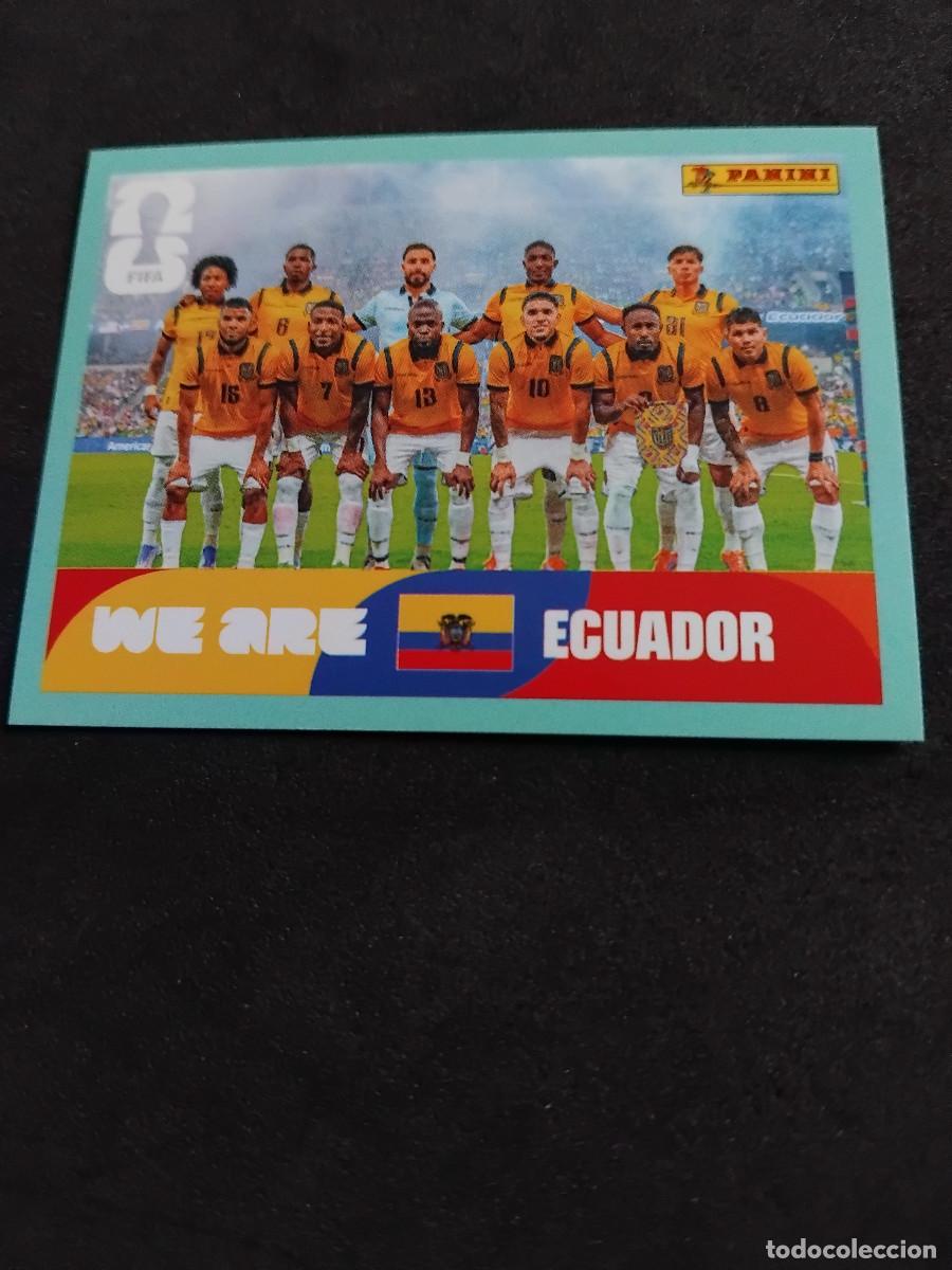 Cromos de f&uacute;tbol: WE ARE ECUADOR - ECU 13 - SELECCI&Oacute;N - PANINI FIFA WORLD CUP 2026 - MUNDIAL 2026 STICKER WORLD CUP 26
