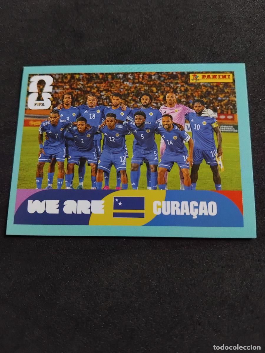 Cromos de f&uacute;tbol: WE ARE CURA&Ccedil;AO - CUW 13 - SELECCI&Oacute;N - PANINI FIFA MUNDIAL 2026 - MUNDIAL STICKER WORLD CUP 26