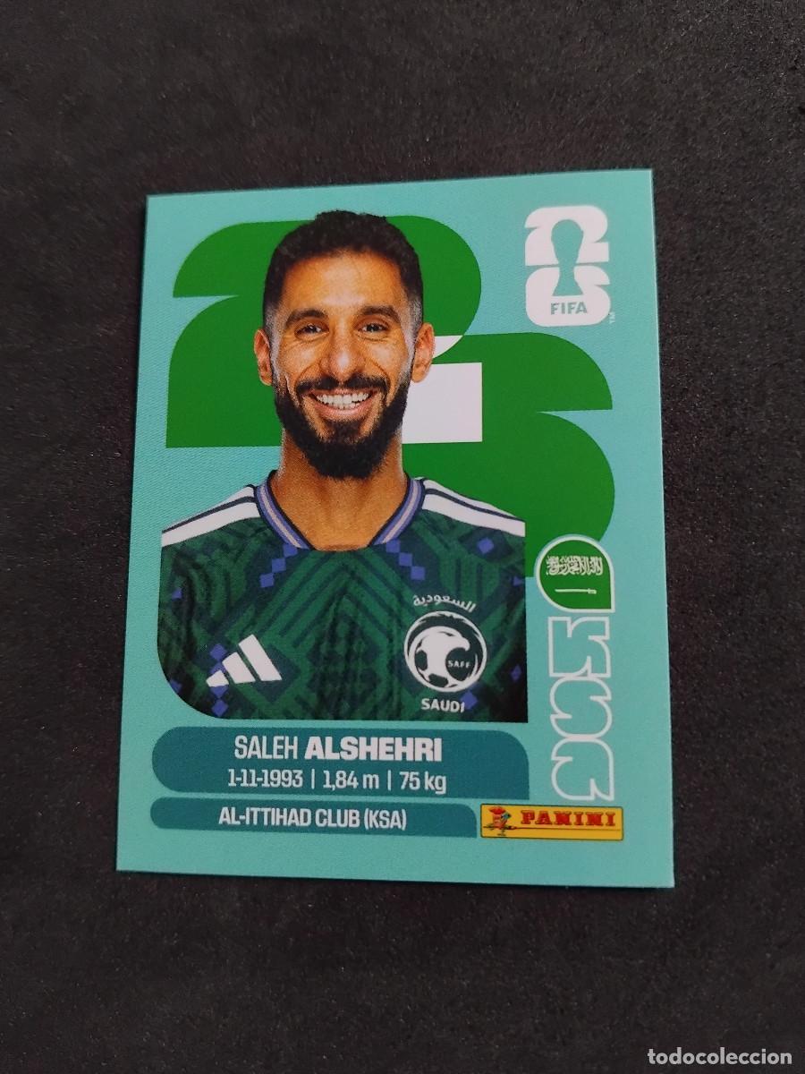 Cromos de f&uacute;tbol: SALEH ALSHEHRI KSA 19 - ARABIA SAUDI - PANINI FIFA WORLD CUP 2026 - MUNDIAL 2026 STICKER WORLDCUP 26