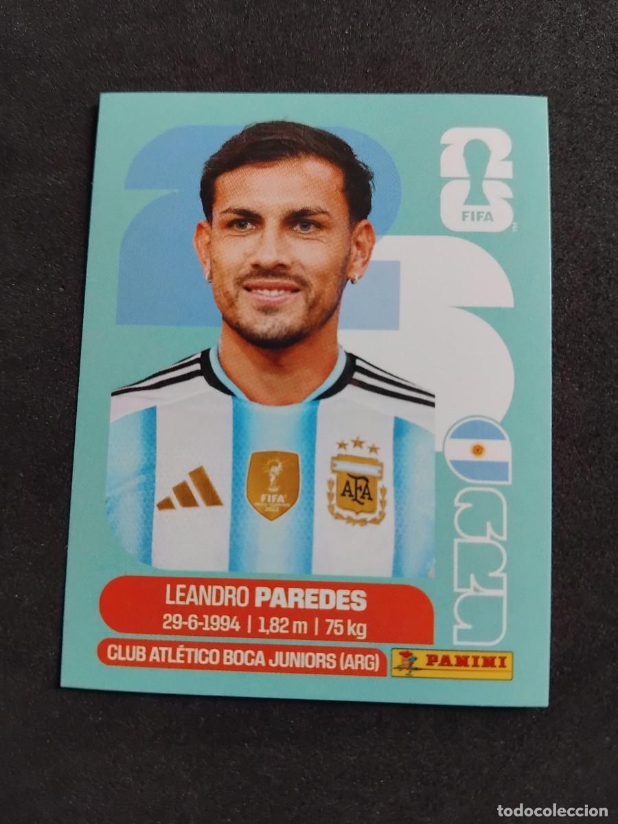 Cromos de f&uacute;tbol: LEANDRO PAREDES ARG 12 - ARGENTINA - PANINI FIFA WORLD CUP 2026 - MUNDIAL 2026 STICKER WORLDCUP 26